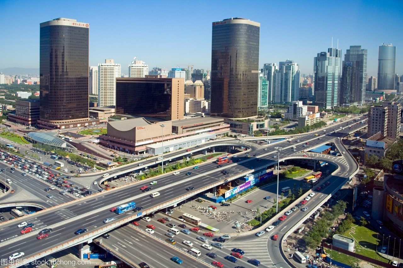 中國世界貿(mào)易中心在北京的中央商務區(qū)